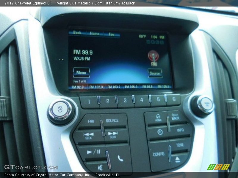 Twilight Blue Metallic / Light Titanium/Jet Black 2012 Chevrolet Equinox LT