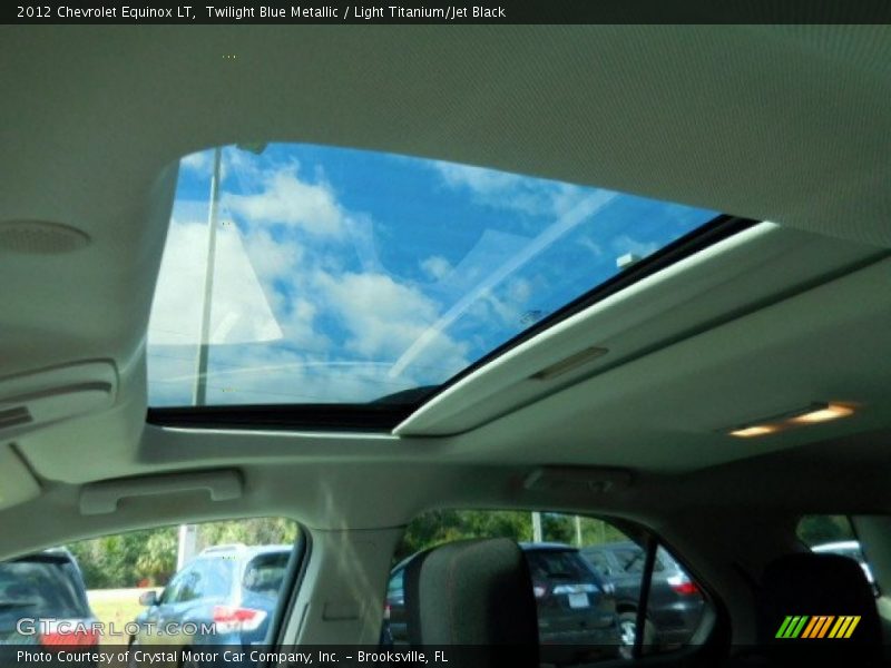 Twilight Blue Metallic / Light Titanium/Jet Black 2012 Chevrolet Equinox LT