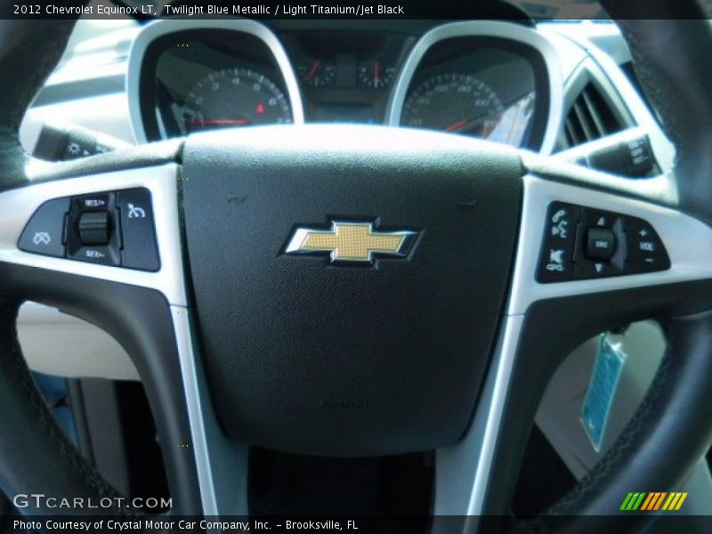 Twilight Blue Metallic / Light Titanium/Jet Black 2012 Chevrolet Equinox LT