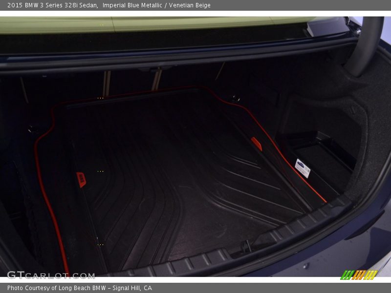Imperial Blue Metallic / Venetian Beige 2015 BMW 3 Series 328i Sedan