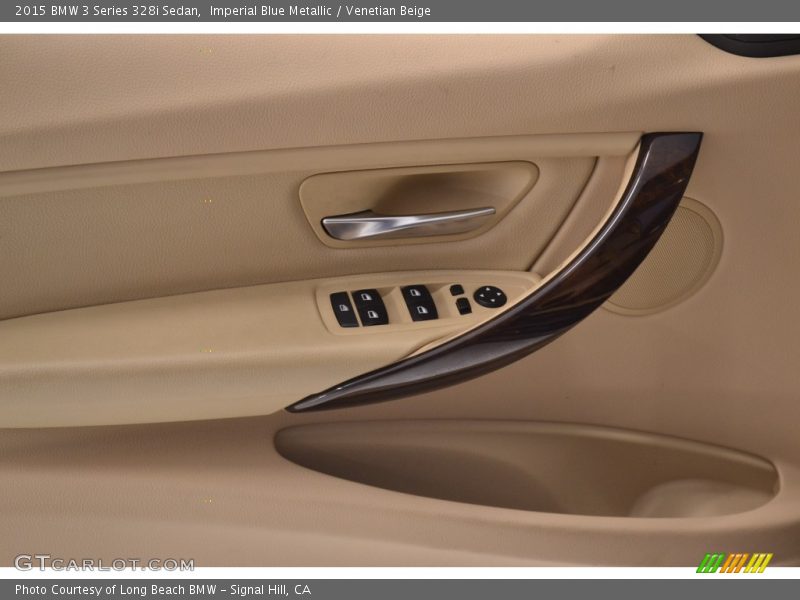 Imperial Blue Metallic / Venetian Beige 2015 BMW 3 Series 328i Sedan