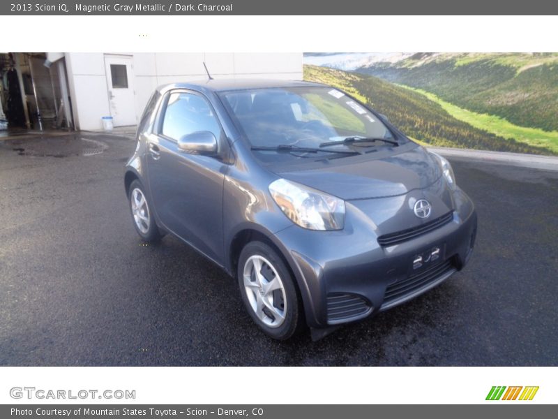 Magnetic Gray Metallic / Dark Charcoal 2013 Scion iQ