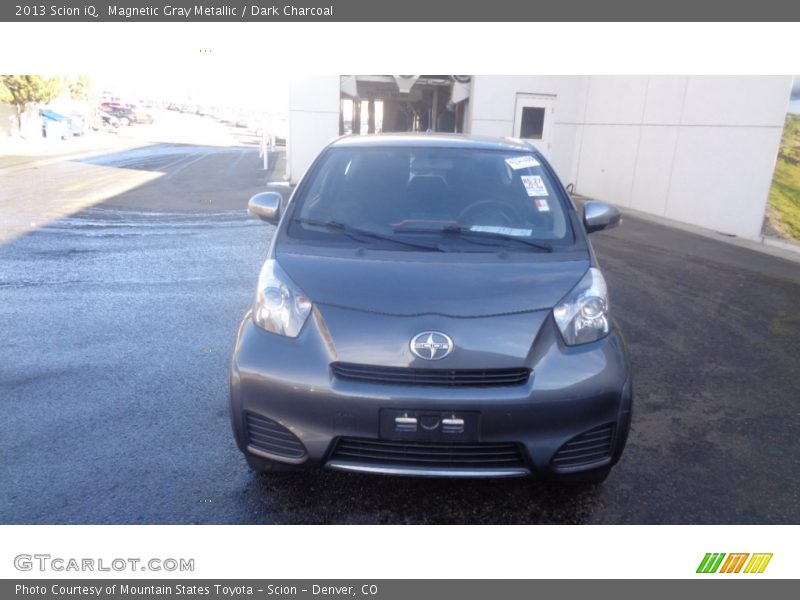 Magnetic Gray Metallic / Dark Charcoal 2013 Scion iQ