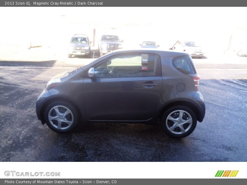 Magnetic Gray Metallic / Dark Charcoal 2013 Scion iQ