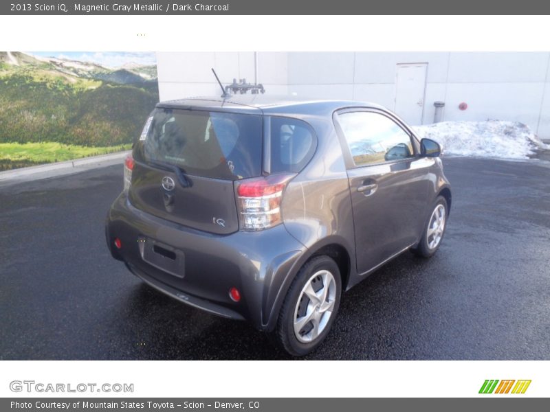 Magnetic Gray Metallic / Dark Charcoal 2013 Scion iQ