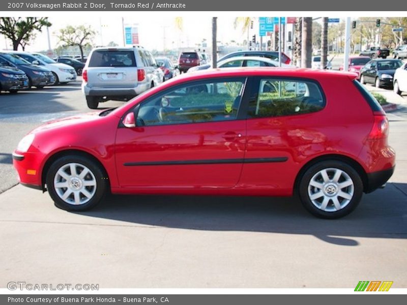 Tornado Red / Anthracite 2007 Volkswagen Rabbit 2 Door