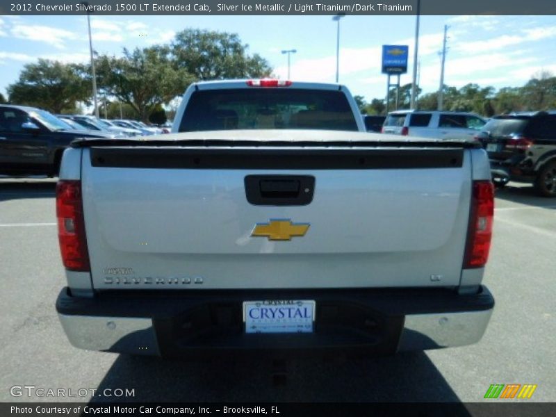 Silver Ice Metallic / Light Titanium/Dark Titanium 2012 Chevrolet Silverado 1500 LT Extended Cab