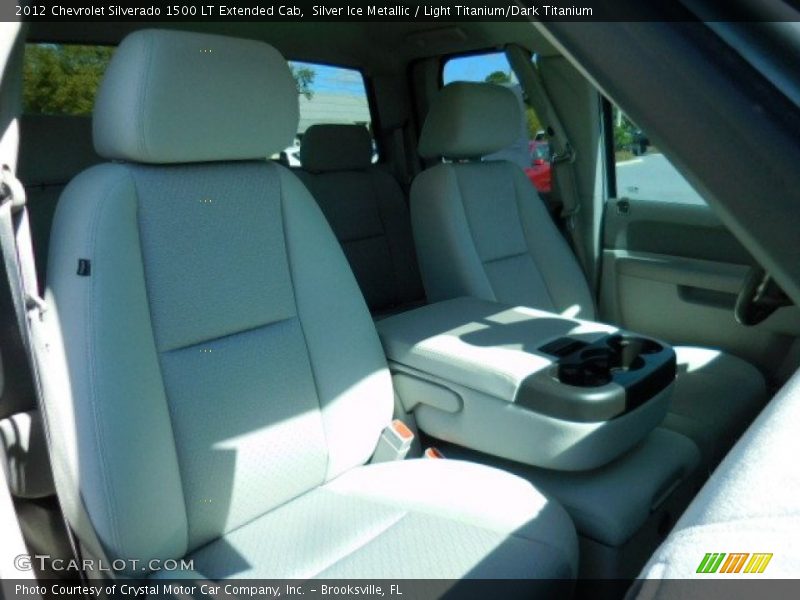  2012 Silverado 1500 LT Extended Cab Light Titanium/Dark Titanium Interior