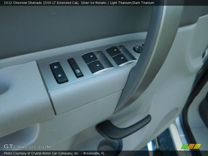 Silver Ice Metallic / Light Titanium/Dark Titanium 2012 Chevrolet Silverado 1500 LT Extended Cab