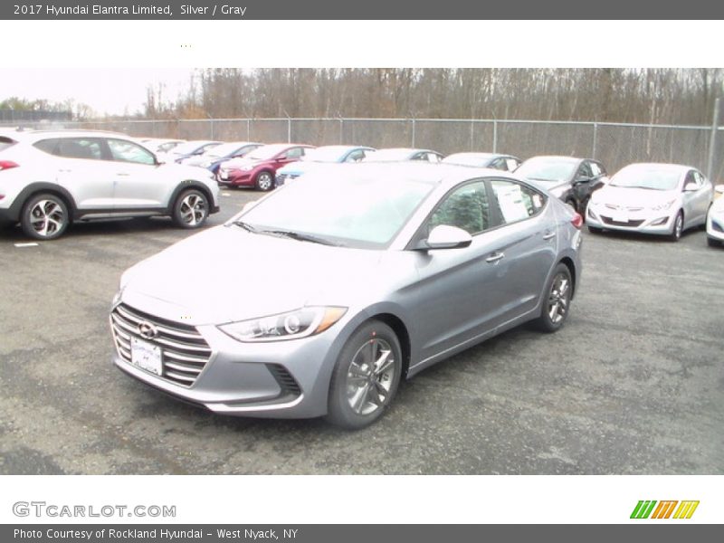Silver / Gray 2017 Hyundai Elantra Limited