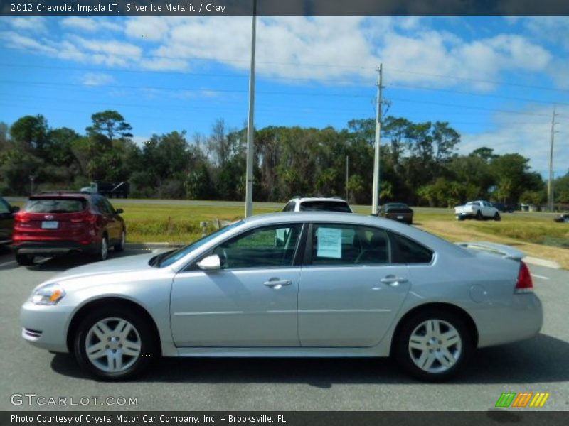 Silver Ice Metallic / Gray 2012 Chevrolet Impala LT