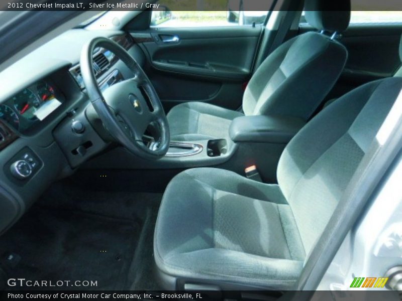 Silver Ice Metallic / Gray 2012 Chevrolet Impala LT