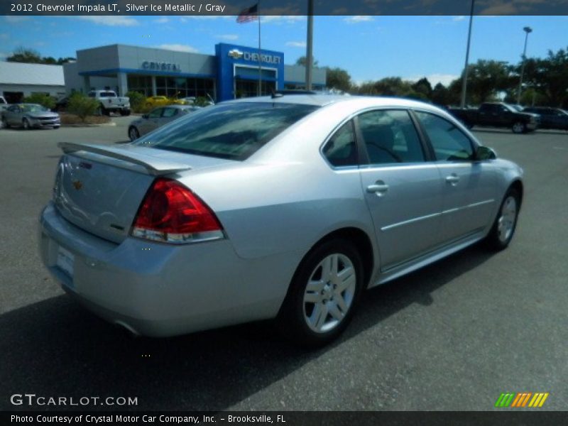 Silver Ice Metallic / Gray 2012 Chevrolet Impala LT