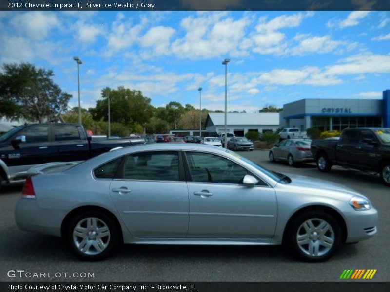 Silver Ice Metallic / Gray 2012 Chevrolet Impala LT