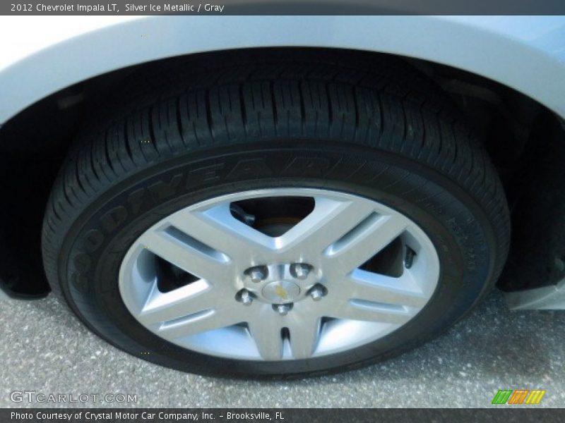 Silver Ice Metallic / Gray 2012 Chevrolet Impala LT