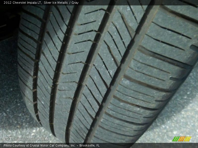 Silver Ice Metallic / Gray 2012 Chevrolet Impala LT