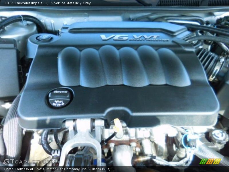 Silver Ice Metallic / Gray 2012 Chevrolet Impala LT