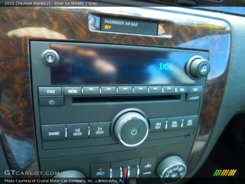 Silver Ice Metallic / Gray 2012 Chevrolet Impala LT