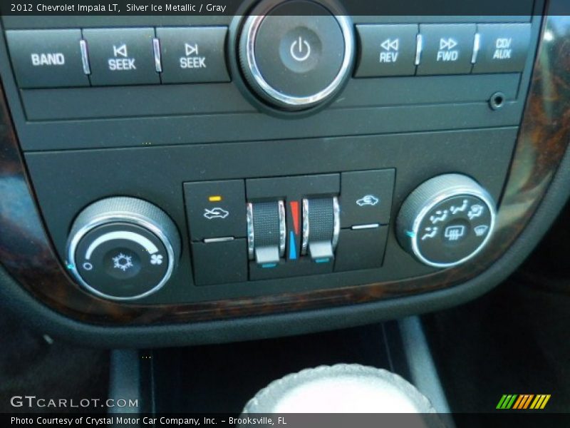 Silver Ice Metallic / Gray 2012 Chevrolet Impala LT