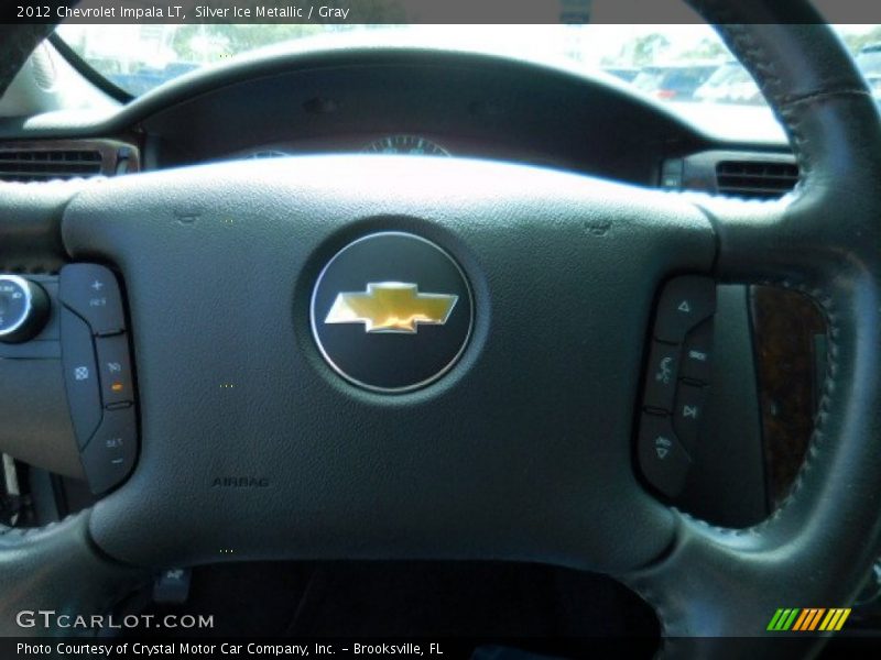 Silver Ice Metallic / Gray 2012 Chevrolet Impala LT