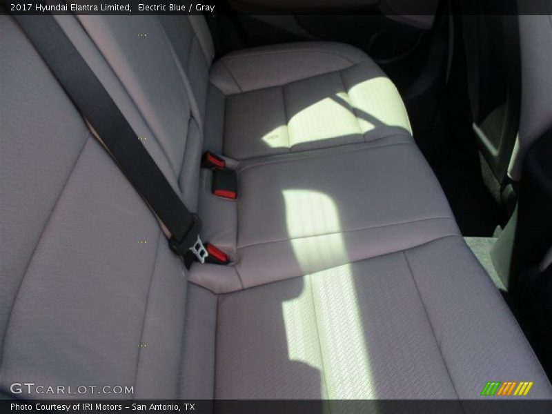 Electric Blue / Gray 2017 Hyundai Elantra Limited