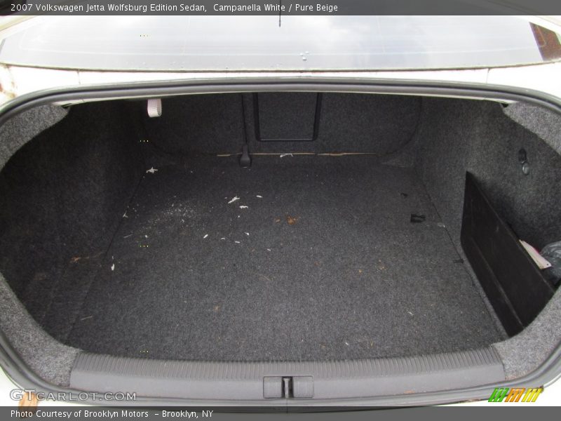 Campanella White / Pure Beige 2007 Volkswagen Jetta Wolfsburg Edition Sedan
