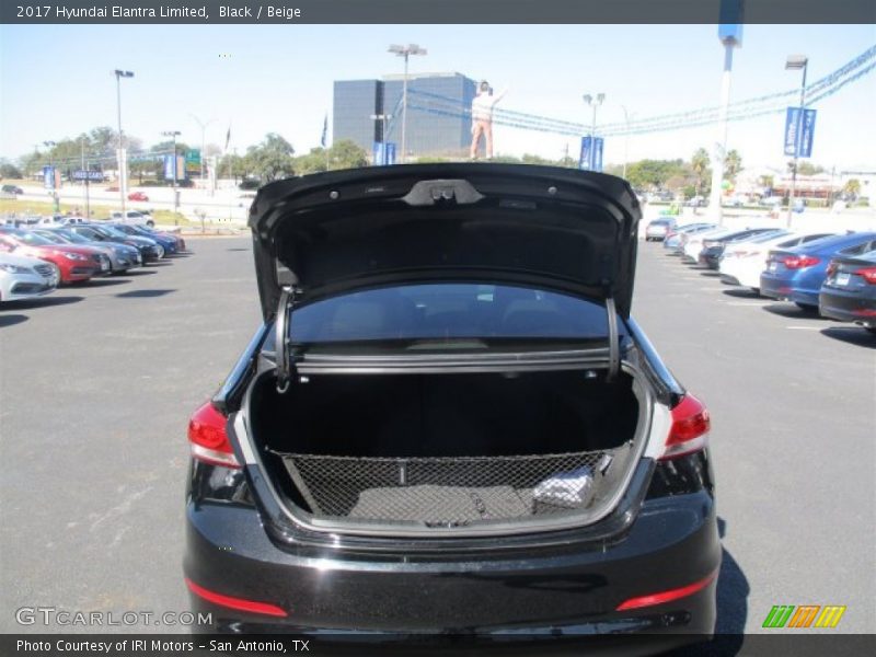 Black / Beige 2017 Hyundai Elantra Limited