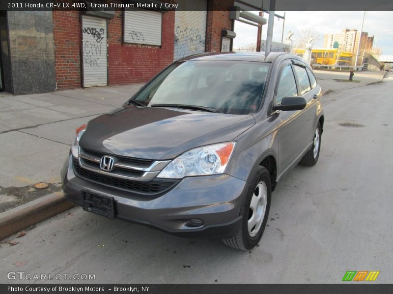 Urban Titanium Metallic / Gray 2011 Honda CR-V LX 4WD