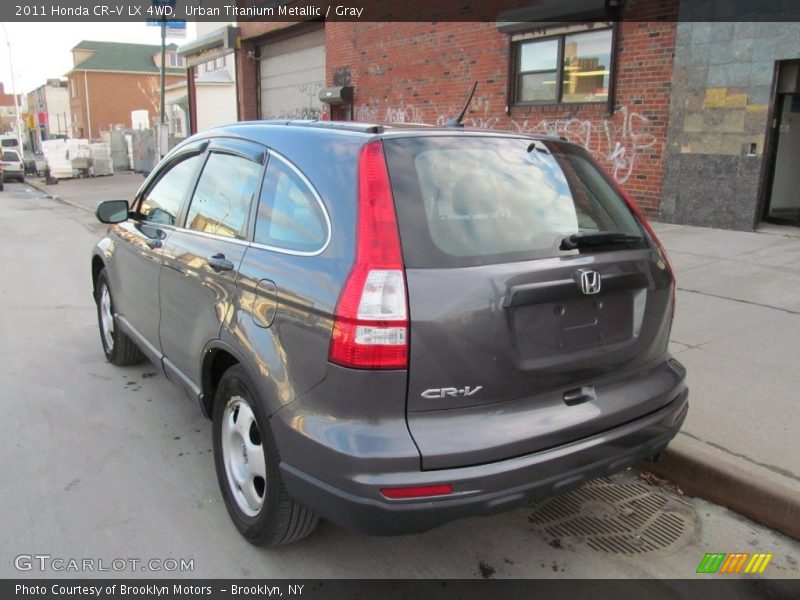 Urban Titanium Metallic / Gray 2011 Honda CR-V LX 4WD