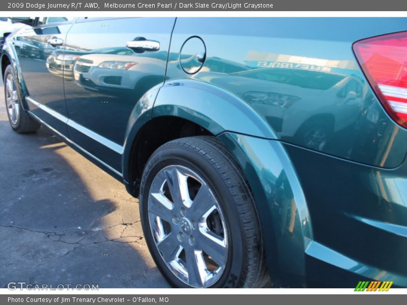 Melbourne Green Pearl / Dark Slate Gray/Light Graystone 2009 Dodge Journey R/T AWD