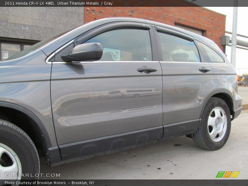 Urban Titanium Metallic / Gray 2011 Honda CR-V LX 4WD