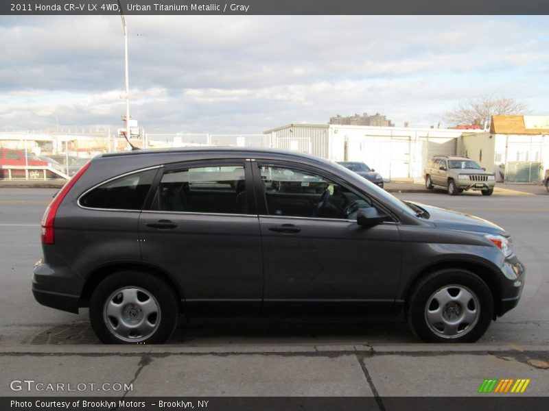 Urban Titanium Metallic / Gray 2011 Honda CR-V LX 4WD