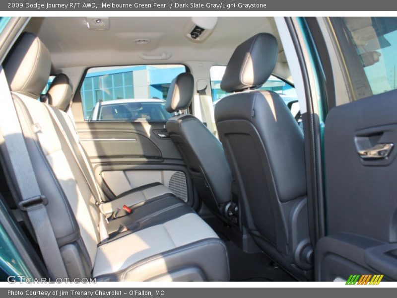 Melbourne Green Pearl / Dark Slate Gray/Light Graystone 2009 Dodge Journey R/T AWD