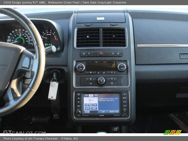 Melbourne Green Pearl / Dark Slate Gray/Light Graystone 2009 Dodge Journey R/T AWD