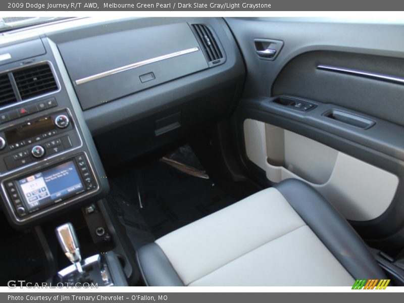 Melbourne Green Pearl / Dark Slate Gray/Light Graystone 2009 Dodge Journey R/T AWD