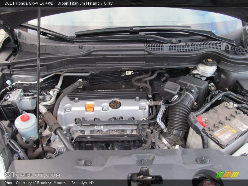 Urban Titanium Metallic / Gray 2011 Honda CR-V LX 4WD