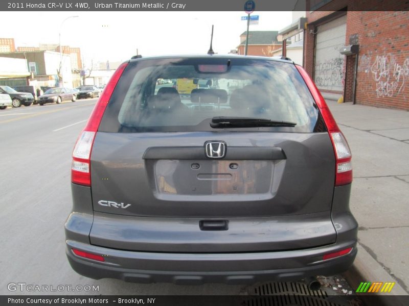 Urban Titanium Metallic / Gray 2011 Honda CR-V LX 4WD