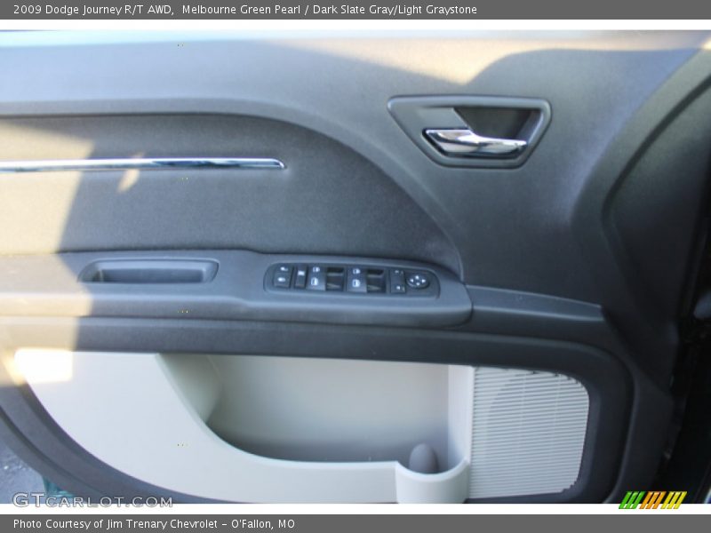 Melbourne Green Pearl / Dark Slate Gray/Light Graystone 2009 Dodge Journey R/T AWD