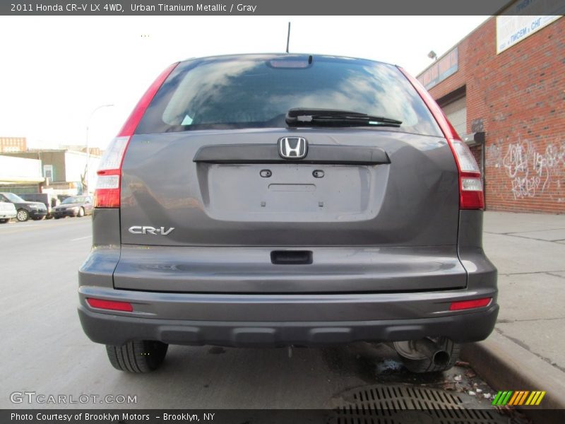 Urban Titanium Metallic / Gray 2011 Honda CR-V LX 4WD