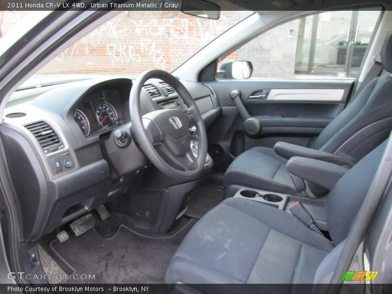 Urban Titanium Metallic / Gray 2011 Honda CR-V LX 4WD