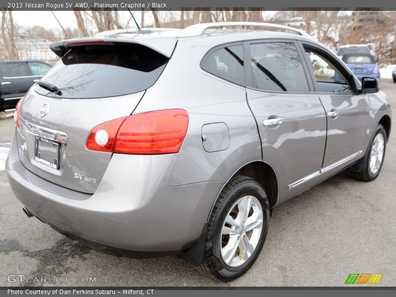 Platinum Graphite / Black 2013 Nissan Rogue SV AWD