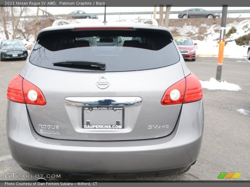 Platinum Graphite / Black 2013 Nissan Rogue SV AWD