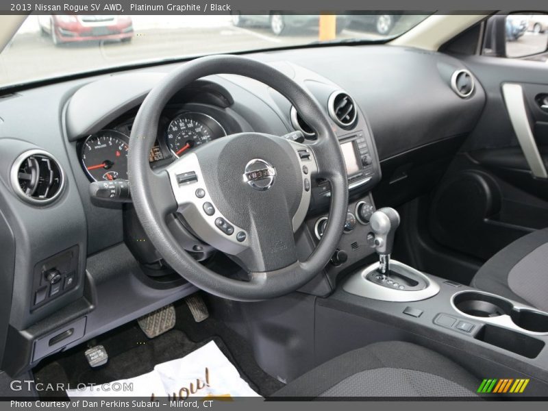 Platinum Graphite / Black 2013 Nissan Rogue SV AWD
