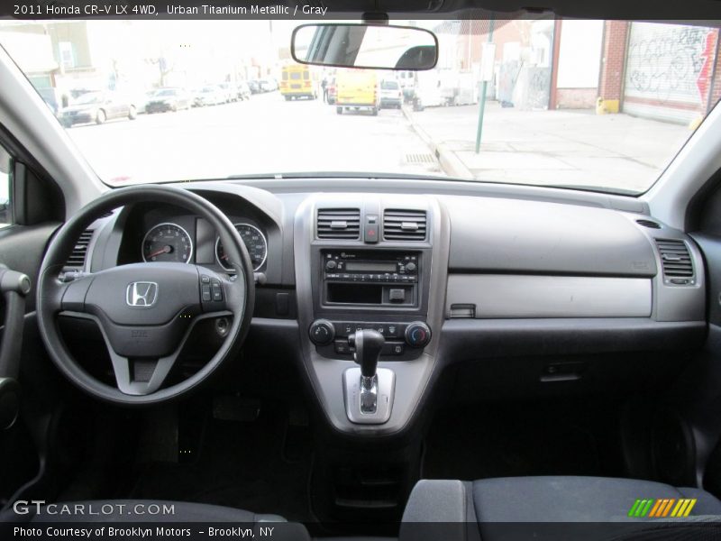Urban Titanium Metallic / Gray 2011 Honda CR-V LX 4WD