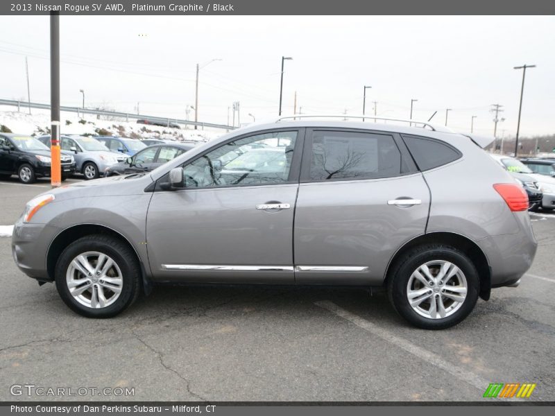 Platinum Graphite / Black 2013 Nissan Rogue SV AWD