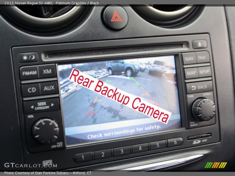 Platinum Graphite / Black 2013 Nissan Rogue SV AWD