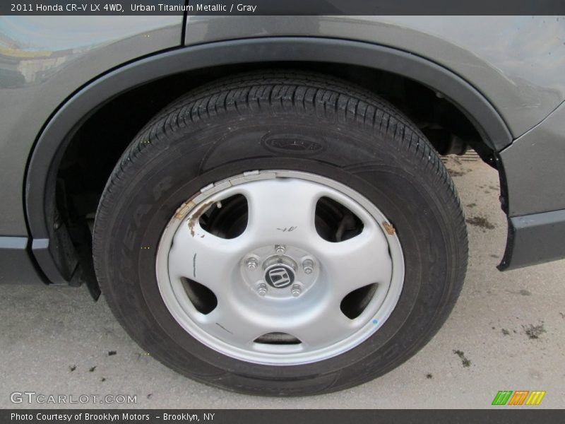 Urban Titanium Metallic / Gray 2011 Honda CR-V LX 4WD