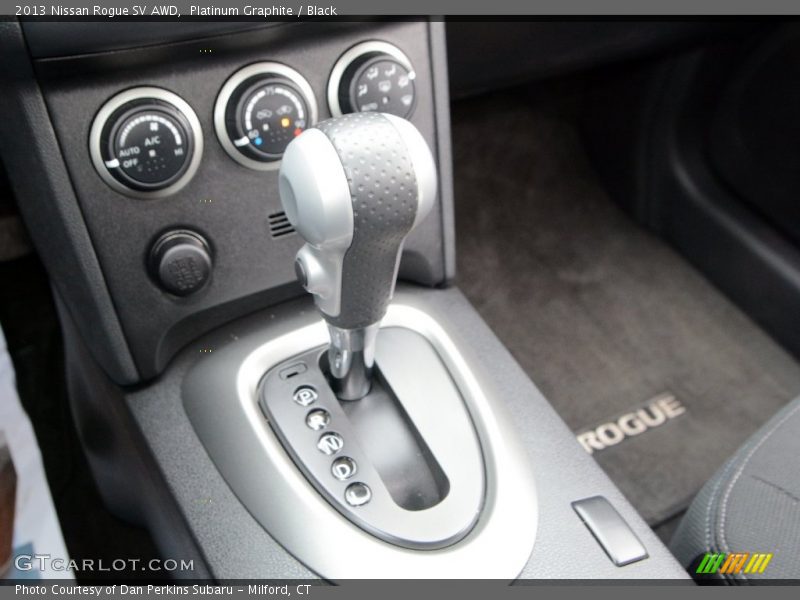 Platinum Graphite / Black 2013 Nissan Rogue SV AWD