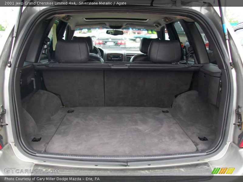 Silverstone Metallic / Agate 2001 Jeep Grand Cherokee Limited 4x4
