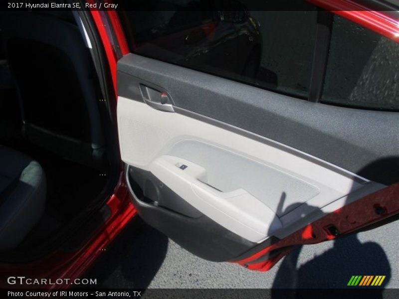 Red / Gray 2017 Hyundai Elantra SE